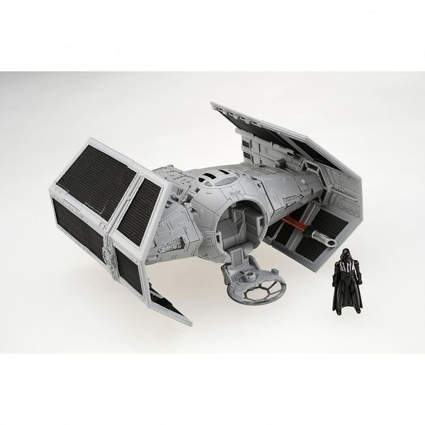 Darth Vader TIE Advanced Colors Photos Of Star Wars Powered By Transformers Figure  (2 of 3)